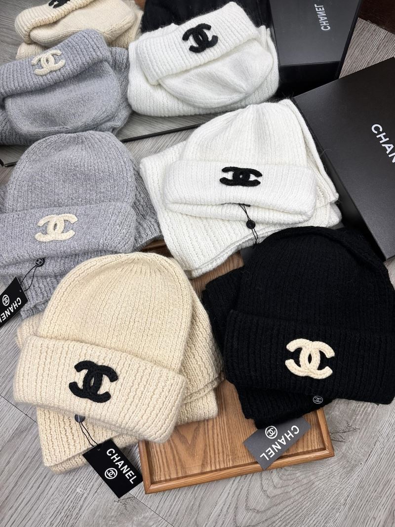 Chanel Caps Scarfs